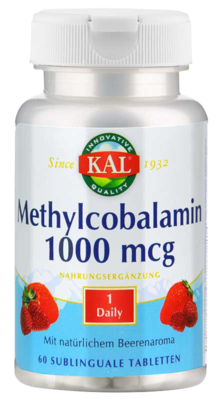 VITAMIN B12 METHYLCOBALAMIN 1000 µg KAL Tabletten
