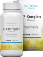 SANHELIOS Vitamin D3 Sonnenvitamin-Komplex mit K2