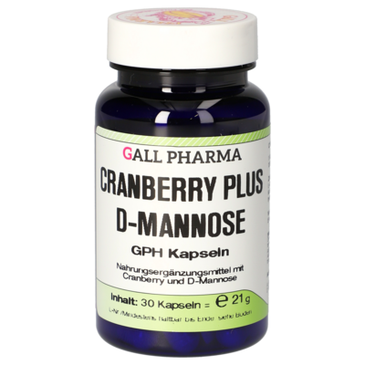 CRANBERRY PLUS D-Mannose GPH Kapseln