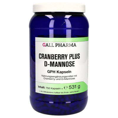 CRANBERRY PLUS D-Mannose GPH Kapseln