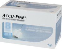 ACCU FINE sterile Nadeln f.Insulinpens 8 mm 31 G