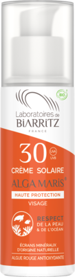 ALGA MARIS Sonnencreme Gesicht Bio LSF 30 UVA/UVB