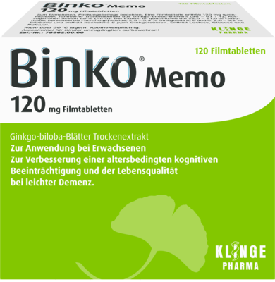 BINKO Memo 120 mg Filmtabletten