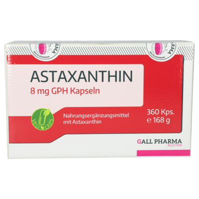 ASTAXANTHIN 8 mg GPH Kapseln
