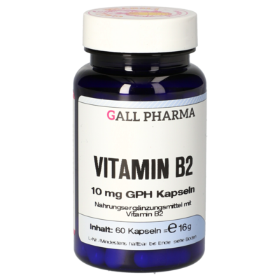 VITAMIN B2 10 mg GPH Kapseln
