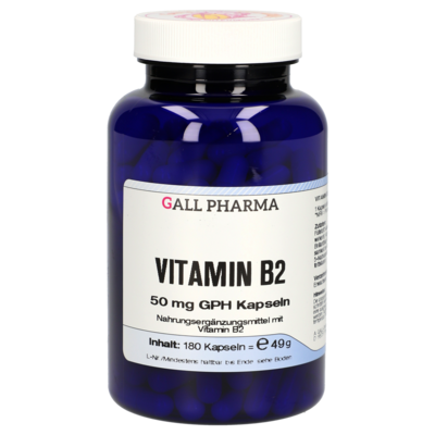 VITAMIN B2 50 mg GPH Kapseln