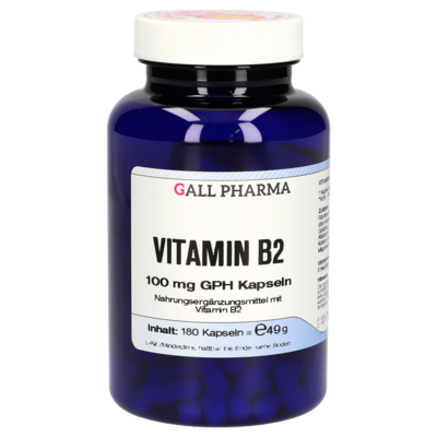 VITAMIN B2 100 mg GPH Kapseln