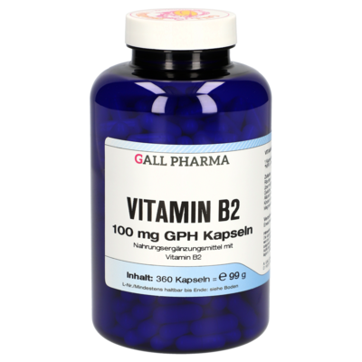 VITAMIN B2 100 mg GPH Kapseln