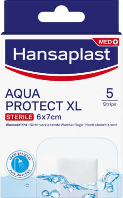 HANSAPLAST Aqua Protect Wundverb.steril 6x7 cm