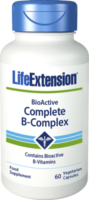 VITAMIN B-COMPLEX BioActive veg.Kapseln LEF