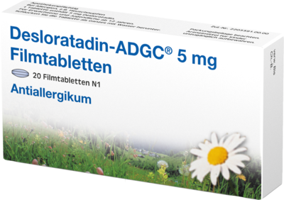 DESLORATADIN ADGC 5 mg Filmtabletten