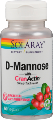 D-MANNOSE MIT CranActin Solaray Kapseln