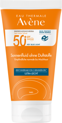 AVENE Sonnenfluid SPF 50+ ohne Duftstoffe