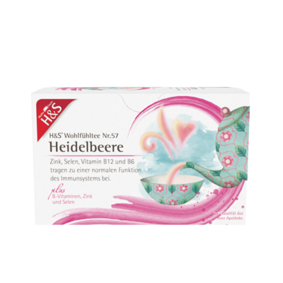 H&S Heidelbeere m.B-Vitaminen Zink und Selen Fbtl.
