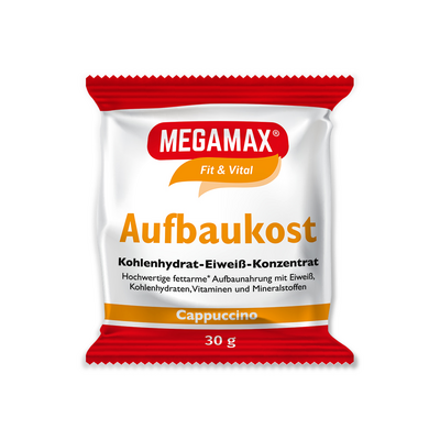 MEGAMAX Aufbaukost Cappuccino Pulver