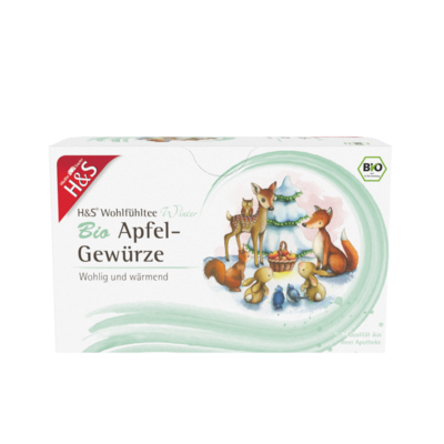 H&S Wintertee Bio Apfel-Gewürze Filterbeutel