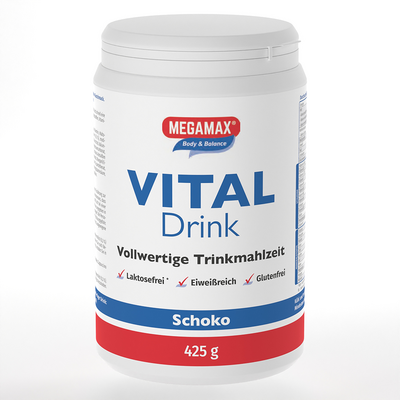 MEGAMAX Vital Drink Schoko Pulver