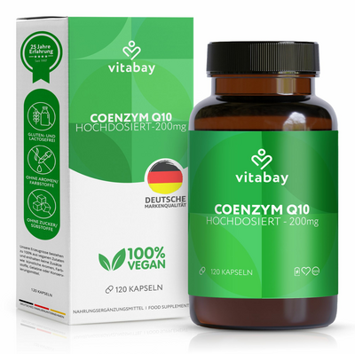 COENZYM Q10 UBICHINON Komplex 200 mg vegan Kapseln