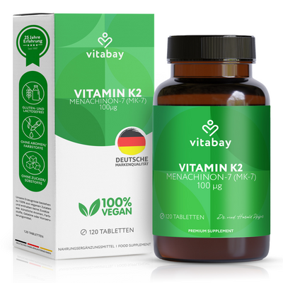 VITAMIN K2 100 µg MK-7 vegan Tabletten