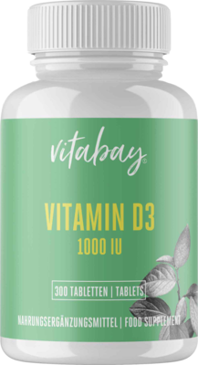 VITAMIN D3 1.000 I.E. Cholecalciferol vegan Tabl.