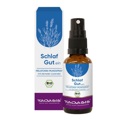 SCHLAF GUT ein Melatonin-Spray Bio