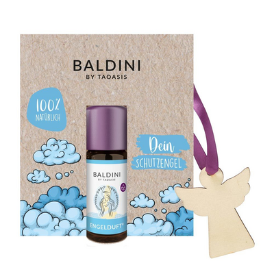 BALDINI Mini-Duftset Engelduft 10ml & Holzanhänger