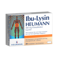 IBU-LYSIN HEUMANN 400 mg Filmtabletten