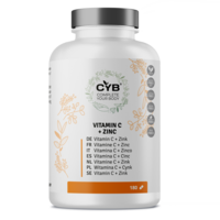 CYB Vitamin C und Zink hochdosiert vegan Tabletten