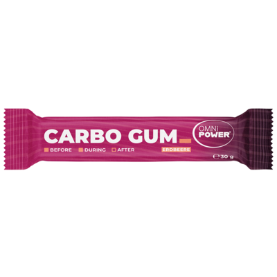 OMNI POWER CARBO GUM Erdbeer