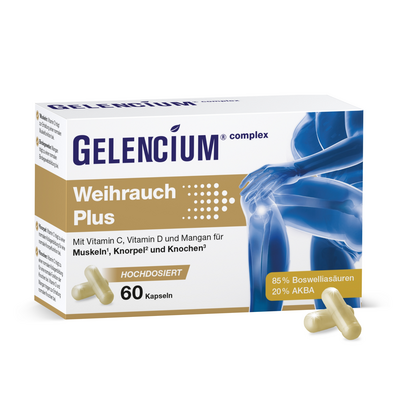 GELENCIUM Weihrauch Plus hochdosiert m.Vit.C Kaps.