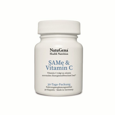 SAME & VITAMIN C hochdosiert+vegan Kapseln