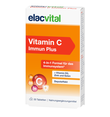 ELACVITAL Vitamin C Immun Plus Filmtabletten