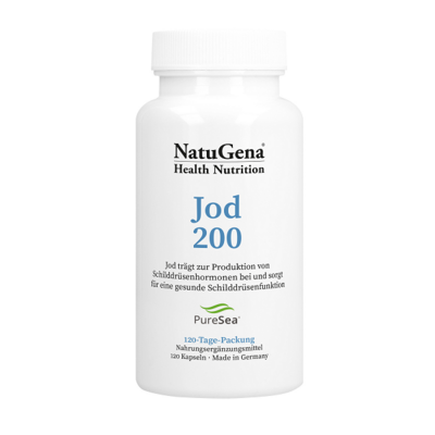 JOD 200 aus Bio Alge Knotentang Kapseln