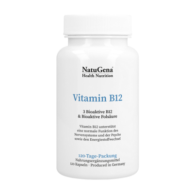 VITAMIN B12 BIOAKTIV+Folsäure vegan Kapseln