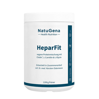 HEPARFIT Protein-Komplex+Cholin vegan Pulver