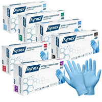 HYNEX Nitril med.Unt.Handschuh unste.puderfrei L