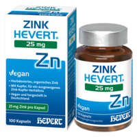 ZINK HEVERT 25 mg Kapseln