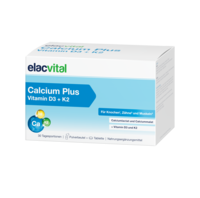 ELACVITAL Calcium Plus Vitamin D3+K2 Kombipackung
