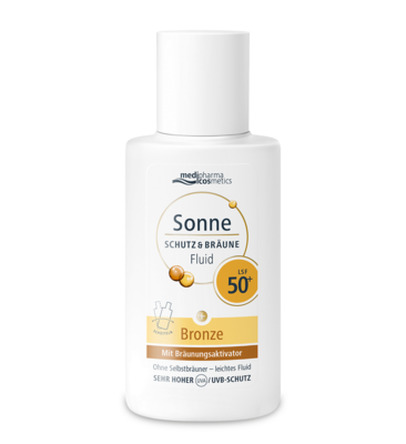 SONNE Schutz & Bräune Fluid bronze LSF 50+