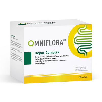 OMNIFLORA Hepar Complex m.Cholin glutenfr.Sachets