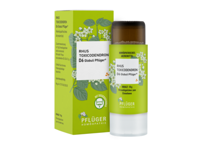 RHUS TOXICODENDRON D 6 Globuli Pflüger Globulisp.