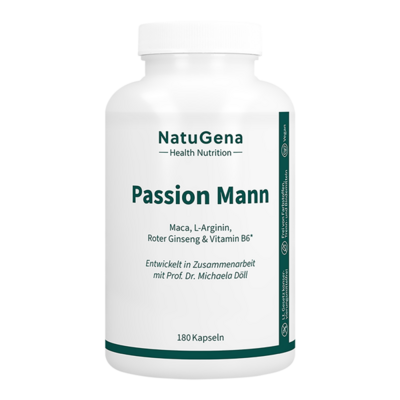 PASSION Mann Maca+L-Arginin+Ginseng+B6 Kapseln