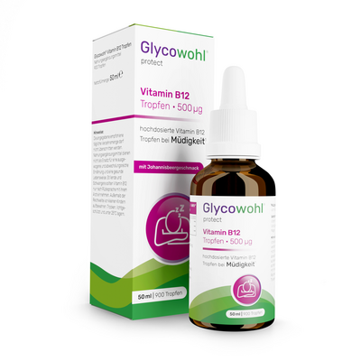 GLYCOWOHL Vitamin B12 Tropfen 500 µg bei Müdigkeit