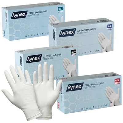 HYNEX Latex med.Unt.Handschuh unste.puderfrei XL