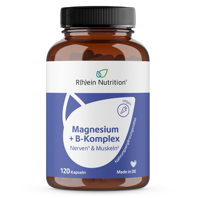 MAGNESIUM+B-KOMPLEX Nerven & Muskeln hochdos.Kaps.
